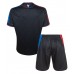 Echipament fotbal Crystal Palace Tricou Treilea 2024-25 pentru copii maneca scurta (+ Pantaloni scurti)